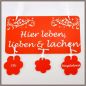 Preview: Haustürschild Family - 3 Namen