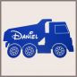 Mobile Preview: Kinderzimmer Türschild Lastwagen