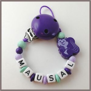 Schnullerkette "Eichhörnchen"