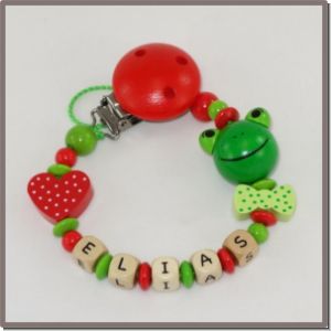 Schnullerkette "Herz"