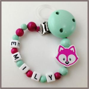 Schnullerkette "Fuchs"