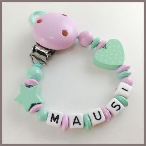 Schnullerkette "Sternchen"