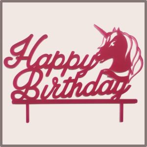 Torten Topper Einhorn
