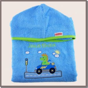 Türkiser Badeponcho