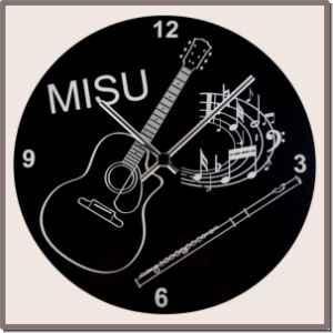 Individuelle Uhr aus Acryl