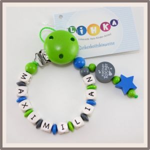 Schnullerkette "Sternchen"