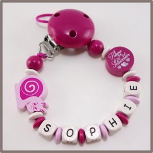 Schnullerkette "kl. Schwester"