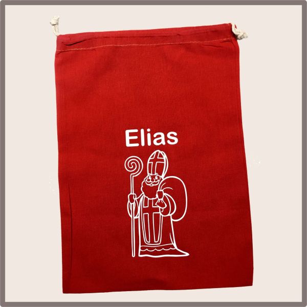 Nikolaussack bedruckt