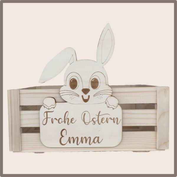 Osterkörbchen mit Name Mod.2